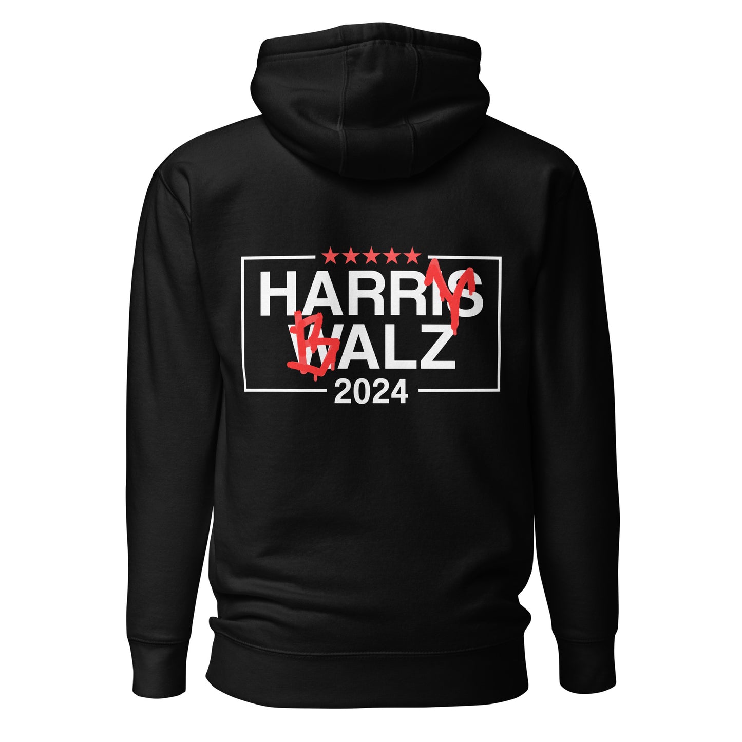 2024 Election Harry Balz Hoodie - 2 Sided - Dark