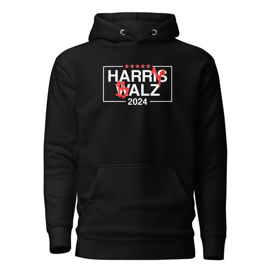 2024 Election Harry Balz Hoodie - 2 Sided - Dark