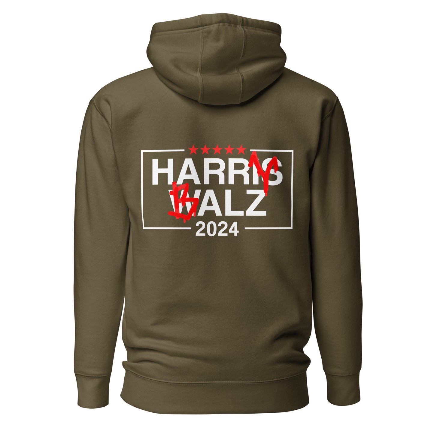 2024 Election Harry Balz Hoodie - 2 Sided - Dark