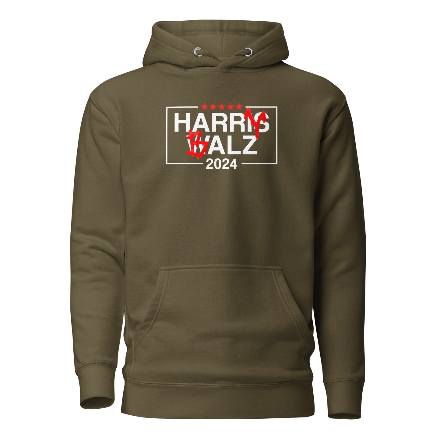 2024 Election Harry Balz Hoodie - 2 Sided - Dark