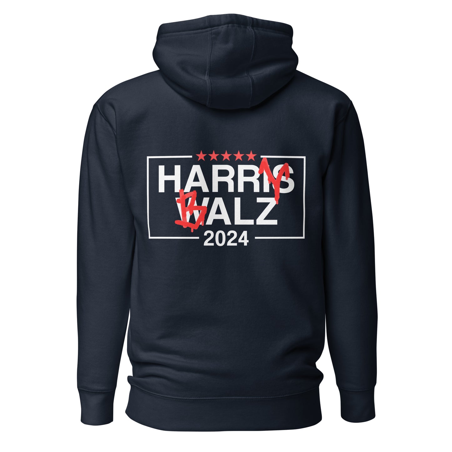 2024 Election Harry Balz Hoodie - 2 Sided - Dark