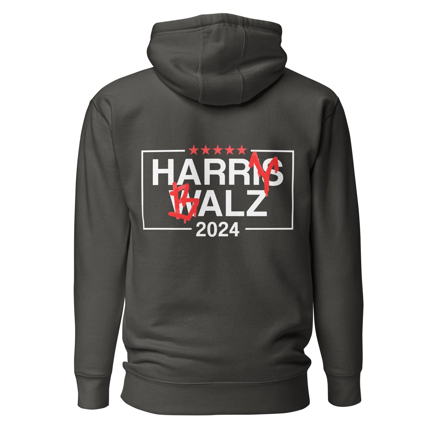 2024 Election Harry Balz Hoodie - 2 Sided - Dark